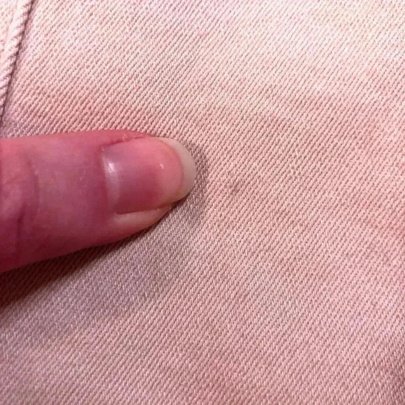 Forever 21 Button Up Mini Skirt Light Pink Ballerina Pink Women's Size 27 - Picture 4 of 7